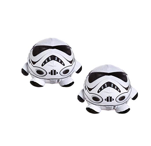 2 Storm Trooper Star Wars Palz Plush Night Light! 6inch Height 8inch Wide! Perfect Nightstand Pal for Your Little Padawan! (2, Storm Trooper)