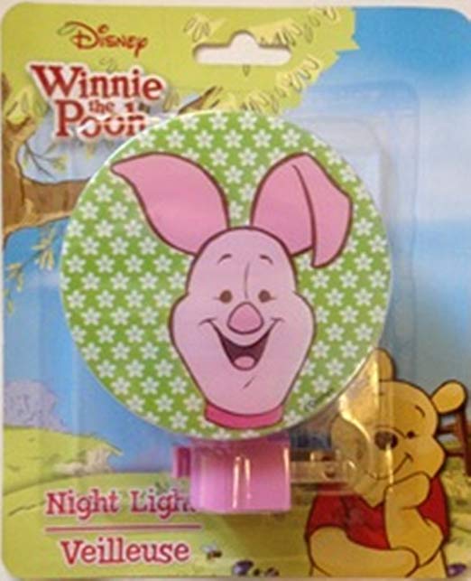 Children Character Themed Night Lights (Piglet)