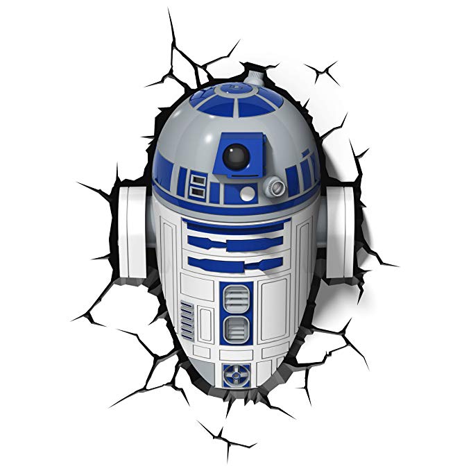 3DLightFX Star Wars R2-D2 3D Deco Light