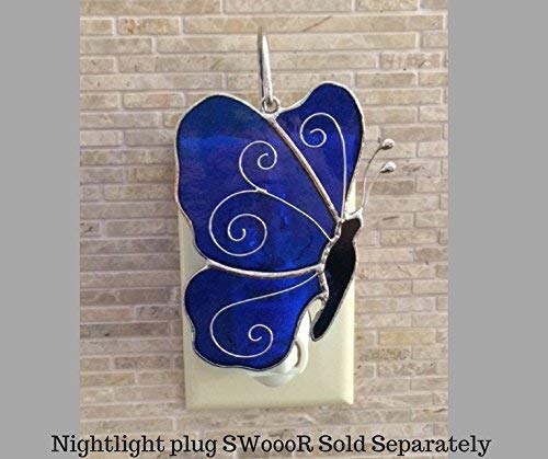 Switchables Blue Butterfly Glass Cover