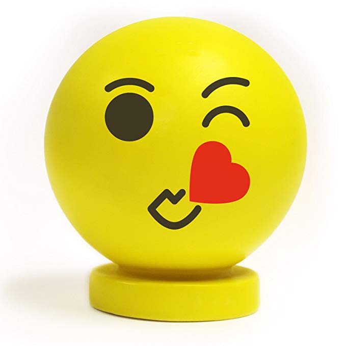 Emoji Big Kiss illumi-mate Colour Changing Light