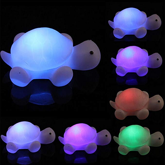 Nightlight,YJYdada 1PC Turtle LED 7 Colours Changing Night light Lamp Party Colorful