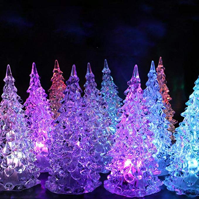 Christmas Decoration ,Ikevan Christmas Xmas Tree Color Changing LED Light Lamp Wedding Room