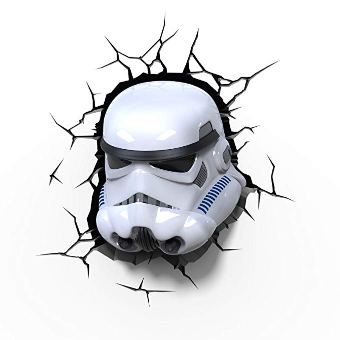 Star Wars Stormtrooper 3D LED Wall Light