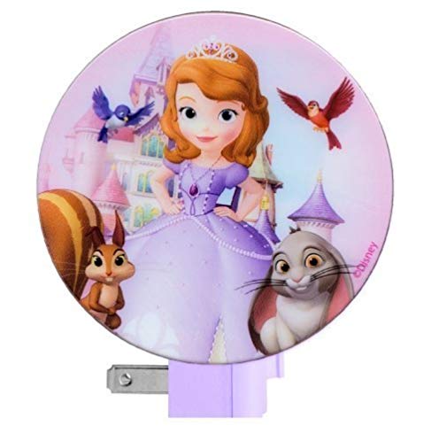 Disney Princess Sofia the First Night Light (Princess Sofia and Animal Friends) Color: Pink NewBorn, Kid, Child, Childern, Infant, Baby