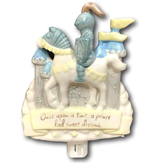 Once Upon a Time- Baby Boy Blue Prince Themed Fairytale Nightlite Night Lite Night Light