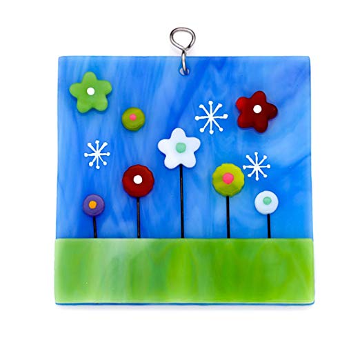 Switchables Fused Spring Flowers, Glass COVER